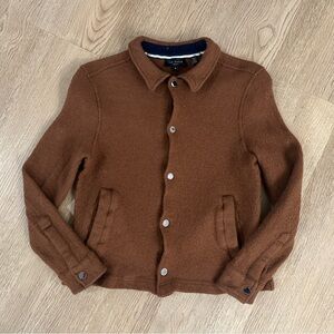 Ted Baker Wool Button Up Jacket